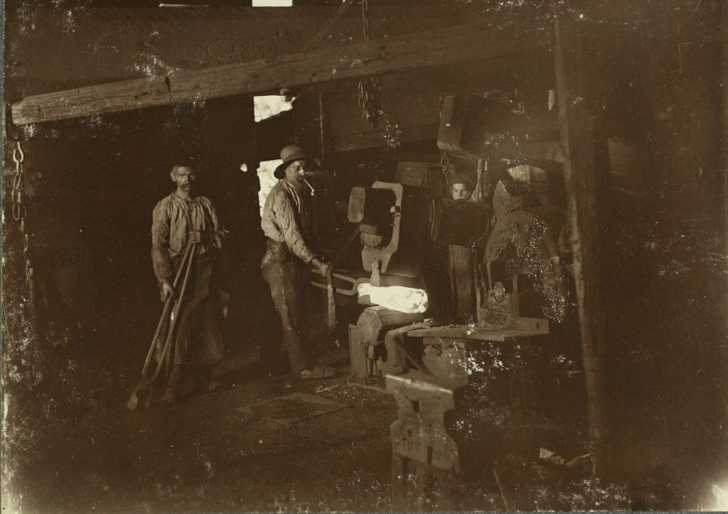 Schmieden, das den Kopf frei macht